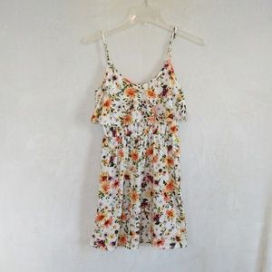 Spaghetti Strap top with flounced ruffle. Wms S